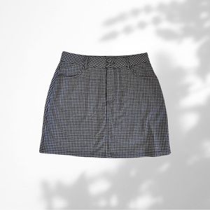 Checkered Skirt